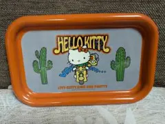 ハローキティ おしぼり等トレイ オレンジ
