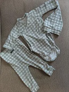 Konny バンブーボディースーツ&レギンス＆帽子セット 6M