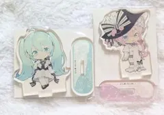 ボカロ ルカ 初音ミクシンフォニー2025 コラボカフェ スクエア缶バッジ