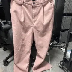カラーパンツ ピンク メンズレディース兼用