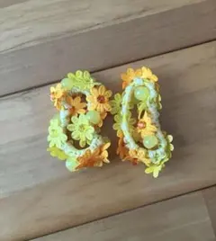 ひまわり　ヘアゴムセット