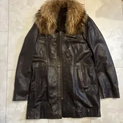 美品 2010s Ville D'Espoir 羊革レザージャケット ブラウン 美品 2010s Ville D'Espoir 羊革レザージャケット ブラウン - メルカリ
