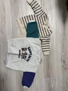 裏起毛トレーナー 70-80cm