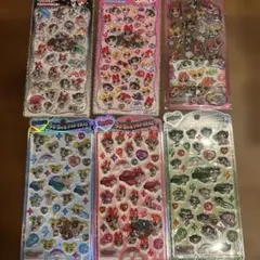 パワパフ　うるちゅるシール　プチドロ　ドロップジェリー　パワーパフガールズ