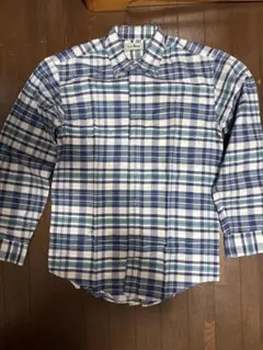 L.L.Bean チェック柄 長袖シャツ S