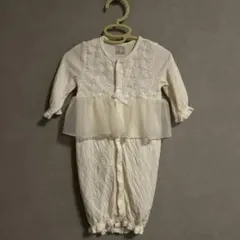 petit main チュールペプラムツーウェイ・ドレスオール