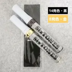 セット【14発色・黒】【8発色・金】SixTONESペンライト　チェンエラ