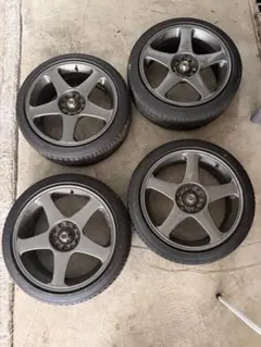 【週末セール】WORK RSZ 7JJ＋42 114.3 195/45R17のサムネイル