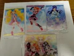 プリキュア ウエハース 4枚セット ふたりはプリキュア Max Heart