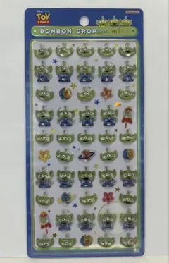 【正規品】リトルグリーンメン　ボンボンドロップシール　ミニ　mini　エイリアン