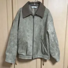 ［試着のみ美品］raycassin ダブルジップアウター　コーデュロイ襟