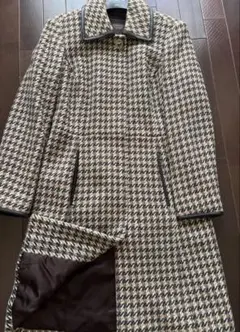 【美品】ETRO エトロ　チェスターコート　ロングコート　千鳥　チェック 美品】ETRO エトロ チェスターコート ロングコート 千鳥 チェック