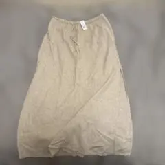 GAP ベージュ リネンロングスカート Mサイズ