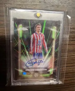 topps chrome 24/25 グリーズマン 直筆サインカード　99シリ