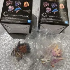 一番くじ　モンスターハンターワイルズ　C賞 モンスターヘッドマグネット　2種