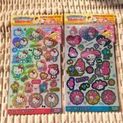 サンリオキャラクターズ☆ キラッとシール 2枚セット