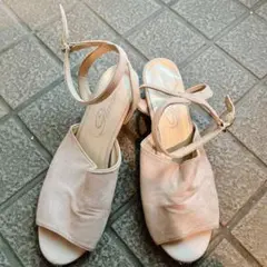 ハニーズ　ピンク サンダル ミュール