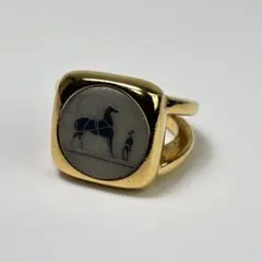 希少 ヴィンテージ エルメス HERMES コロゾセリエ リング 50 常田大希