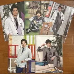 美品！嵐のワクワク学校 クリアファイル 個人 5枚セット 松本潤 嵐