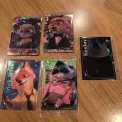 ズートピア カードソフトクッキー メタリックプラカード 　ジュディ＆ニック
