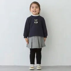 あ*様 petit main トレーナー スカート レギンス セット 110cm