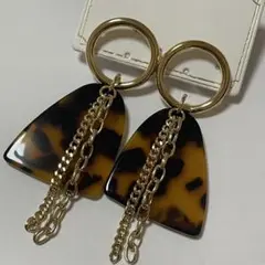 【新品】べっ甲 ピアス