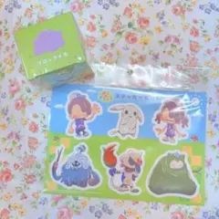 ぽこあポケモン　ステッカーセット　ブロックメモ　2点