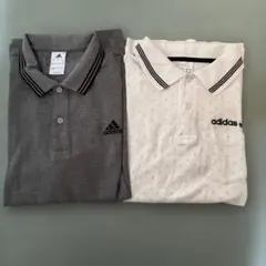 adidas ポロシャツ 2枚セット Lサイズ