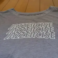 JAZZERCISE ノースリーブ トップス グレー