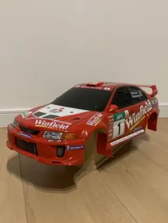 タミヤ RC 三菱 ランエボ7 ボディ D1仕様 チームORANGE風 ドリフト タミヤ RC 三菱 ランエボ7 ボディ D1仕様 チームORANGE風 ドリフト