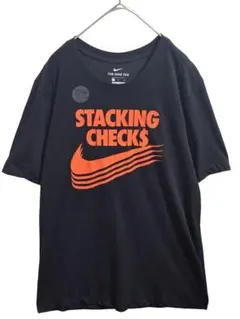 希少デザイン NIKE 新品タグ付 Dri-FIT Tシャツ 黒 L相当 完売品