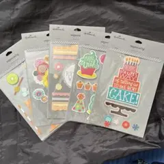Hallmark ステッカー 5点セット