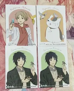 夏目友人帳 アニメイトフェア特典 ブロマイド4枚セット