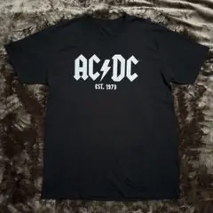 AC/DC Tシャツ ブラック　EST. 1973