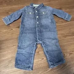 GAP デニムロンパース 12-18ヶ月