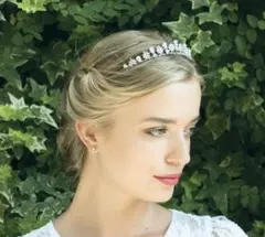 【値下げ】ivory&co Belle ティアラ　ウェディング