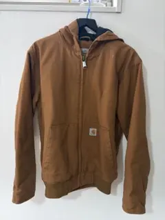 Carhartt アクティブジャケット ダック地 ブラウン Sサイズ