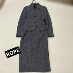 ROPE ロペ ネイビーセットアップ スーツ スカート 上品綺麗 卒業式 入学式