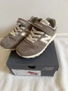 【箱付き】New Balance スニーカー 17.5 ブラウン