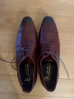 山陽山長　バーガンディ レザー ビジネスシューズ 日本製