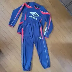 umbro ピステ上下 ネイビー/レッド