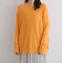 AMERICAN HOLIC クルーネックコクーンニットプルオーバー