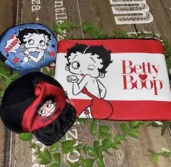 ベティブープポーチセット　ベティちゃんポーチ　３つセット　ベティーポーチ