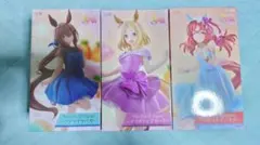 ラウンドワン限定 ウマ娘フィギュア 3体セット