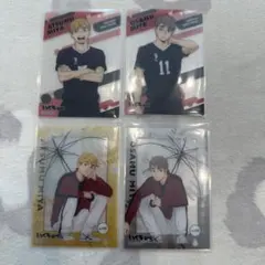 ◯ハイキュー　宮侑/宮治　クリアカード