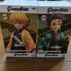 【未開封】Grandista 鬼滅の刃フィギュア 2体セット 炭治郎と善逸