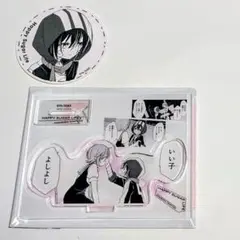 ハッピーシュガーライフ　ステッカー　アクリルジオラマ　神戸あさひ　飛騨しょうこ