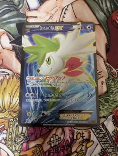 極美品 シェイミEX 053/052 SR BW3 1ed - メルカリ