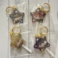 ②ジョジョの奇妙な冒険 ジョジョワールド キャンディ風アクリルキーホルダーセット