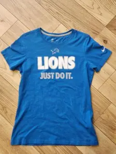 Nike LIONS JUST DO IT. Tシャツ Lサイズ